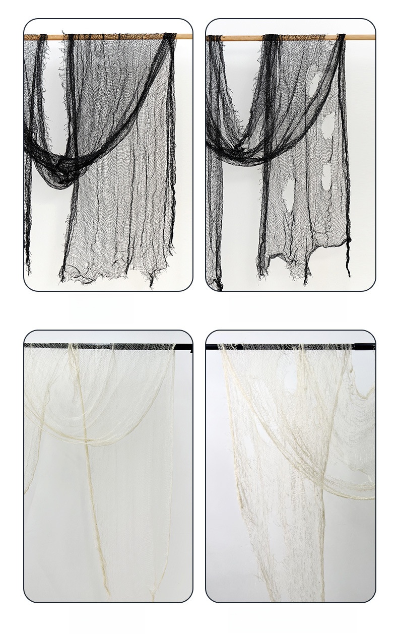 Halloween Spider Web Gauze Decoration - product details