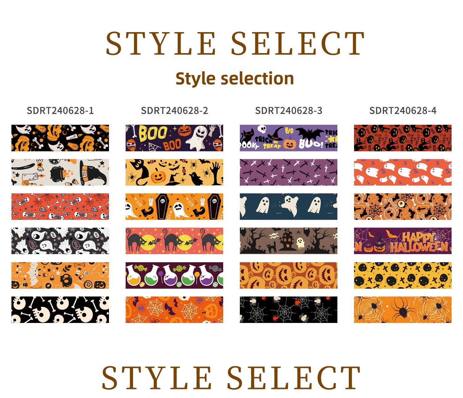 Halloween Decorative Paper Tape - product details