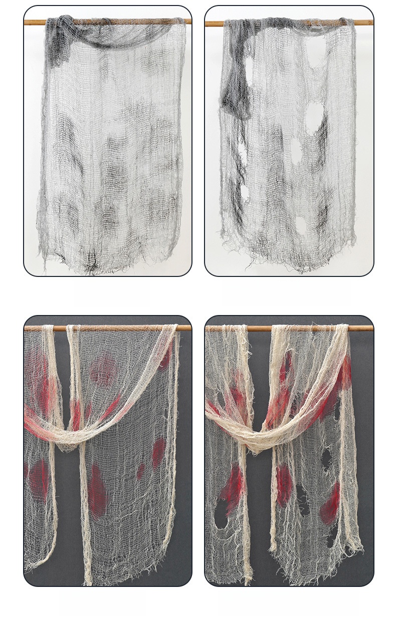 Halloween Spider Web Gauze Decoration - product details