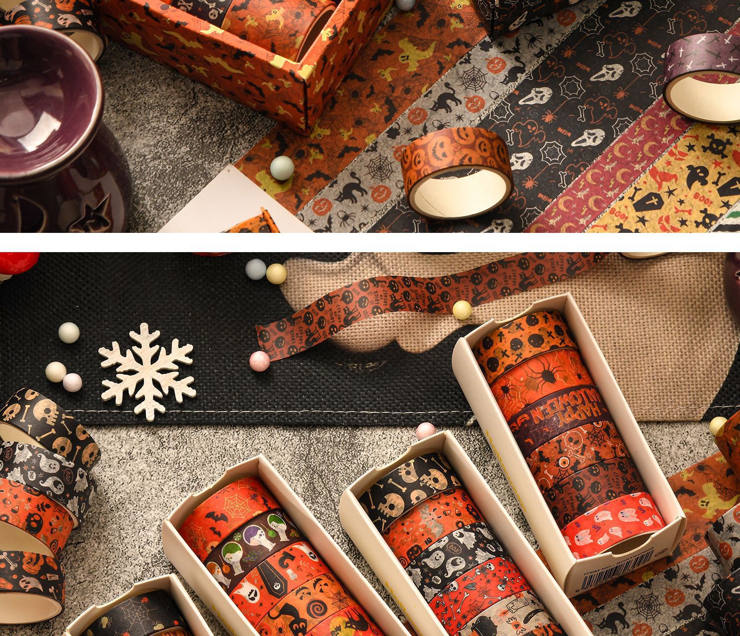 Halloween Decorative Paper Tape - product details