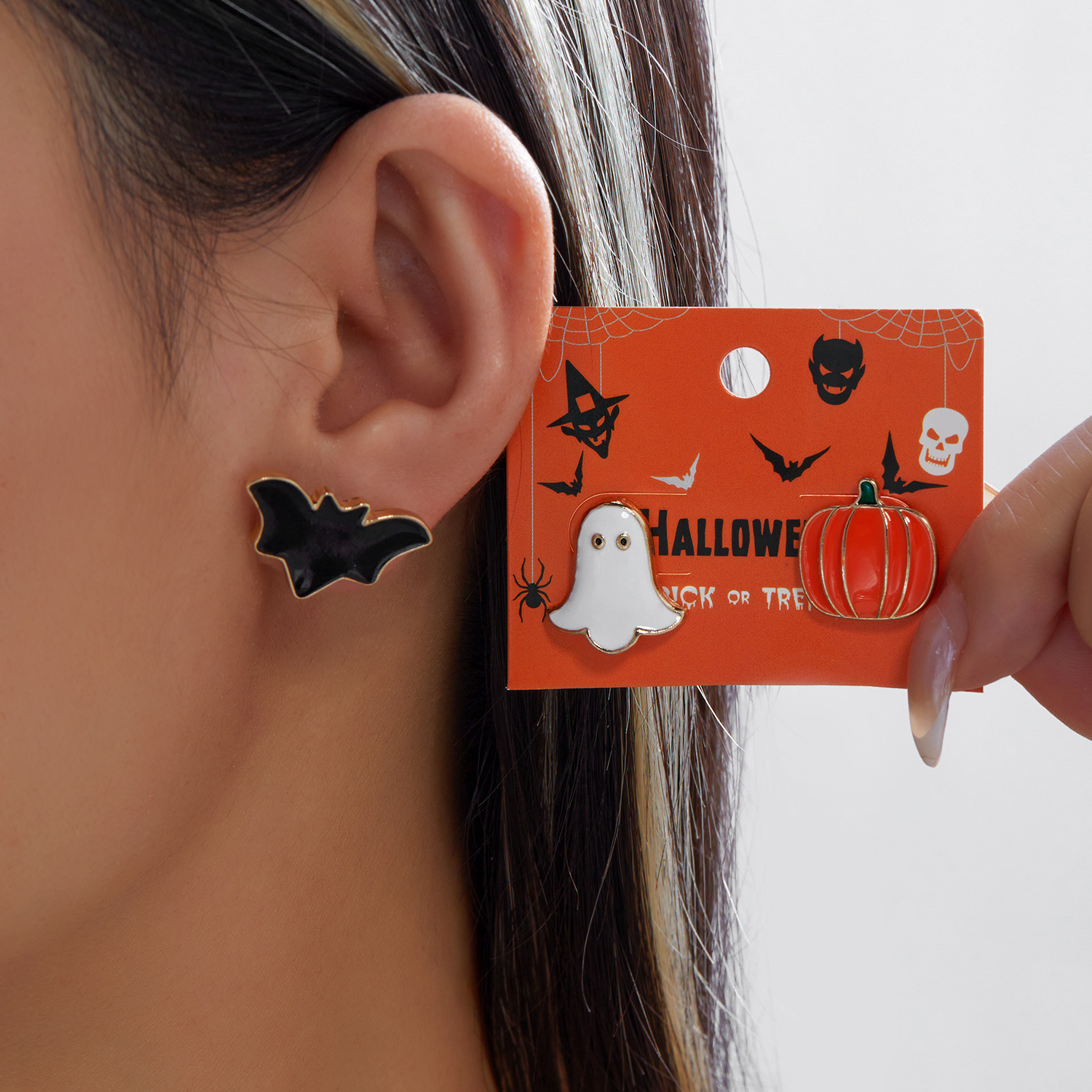 Halloween Cartoon Jewelry Set - product details
