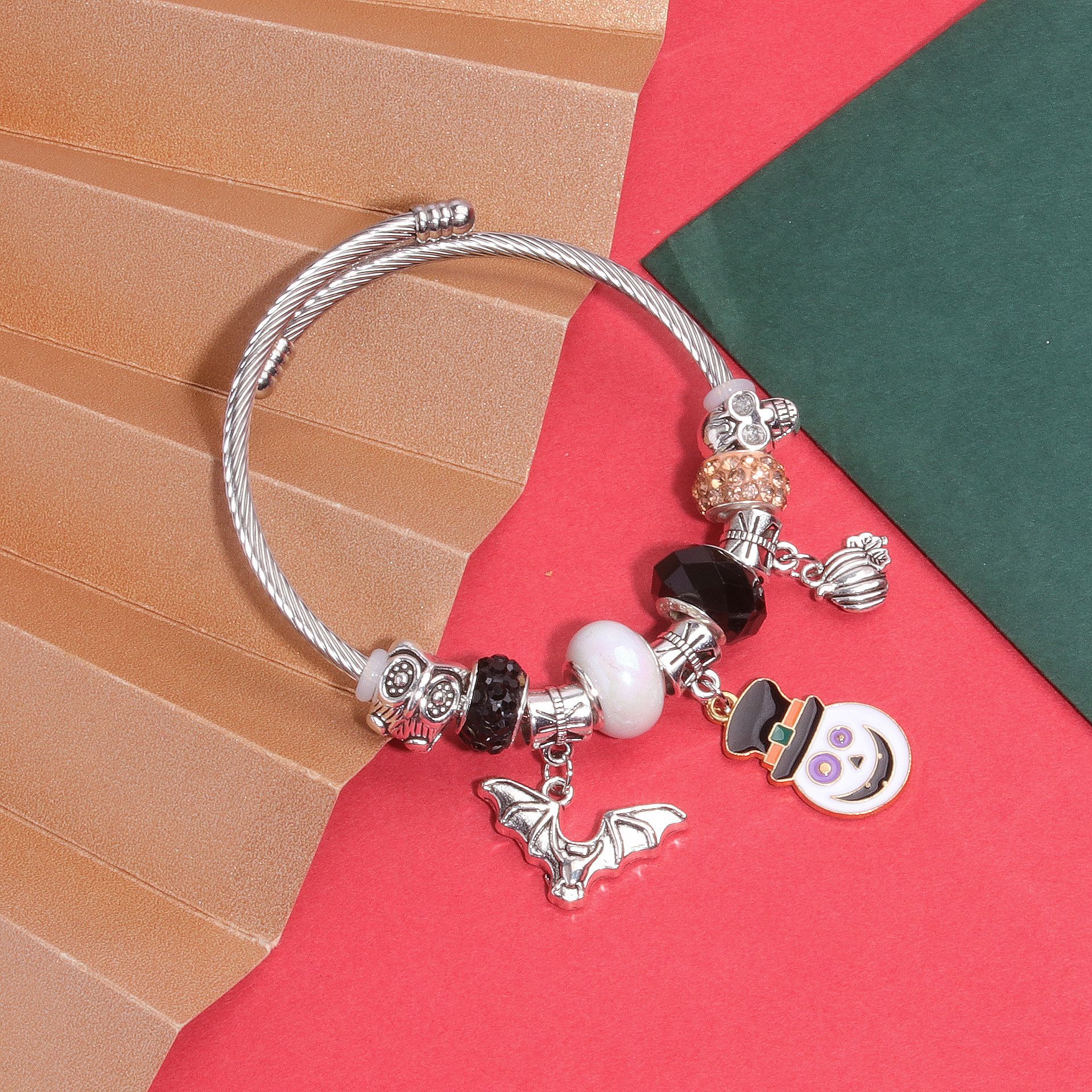 Halloween DIY Beaded Bracelet - product details