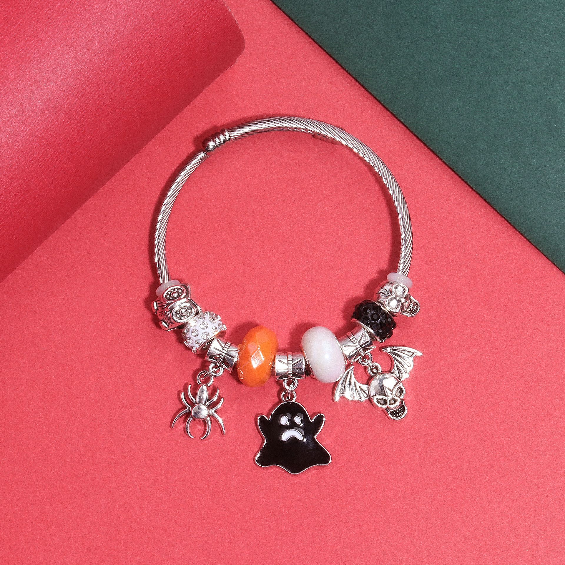 Halloween DIY Beaded Bracelet - product details