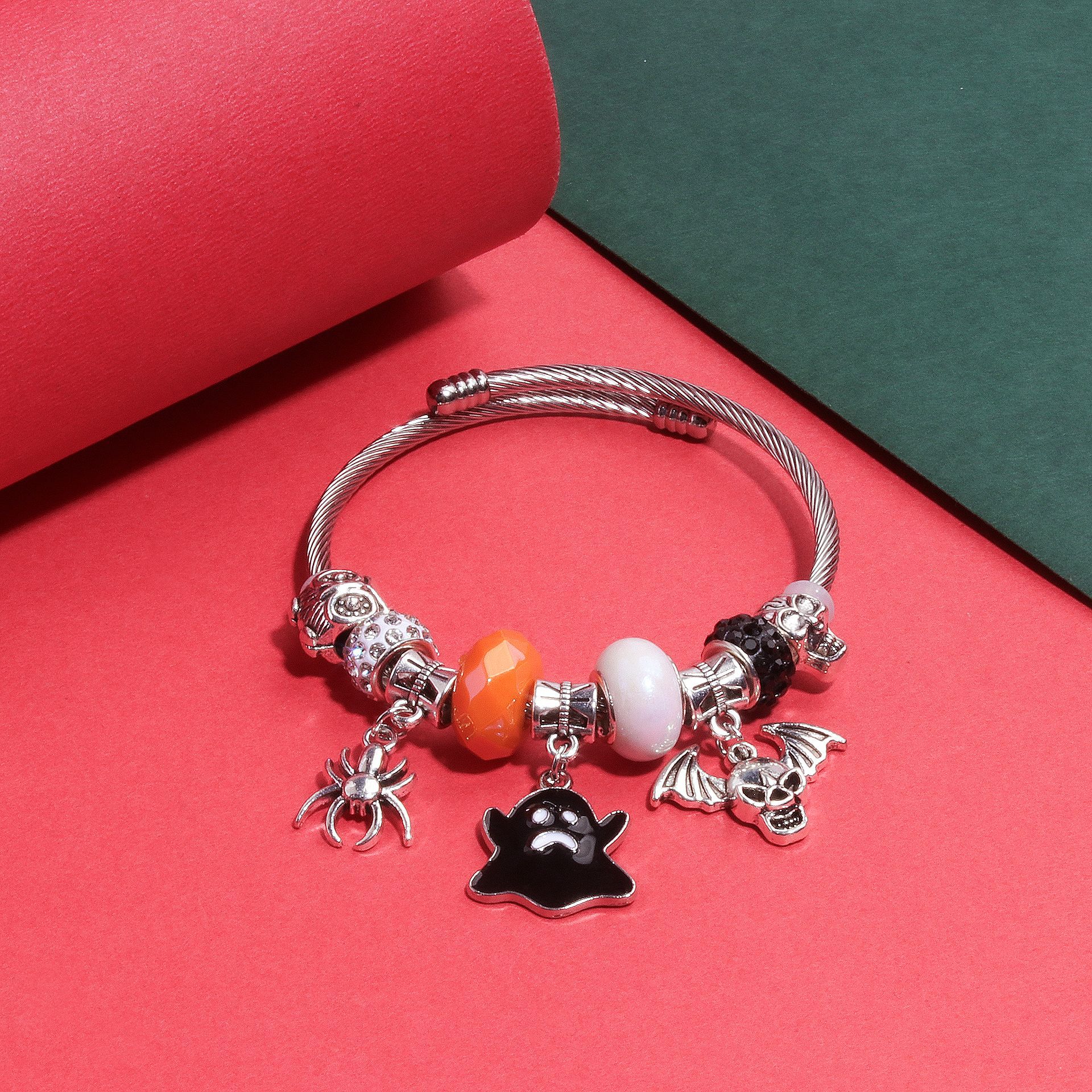 Halloween DIY Beaded Bracelet - product details