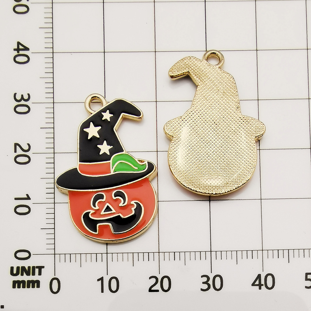 Halloween Enamel Jewelry Pendants - Alloy DIY Charms - product details