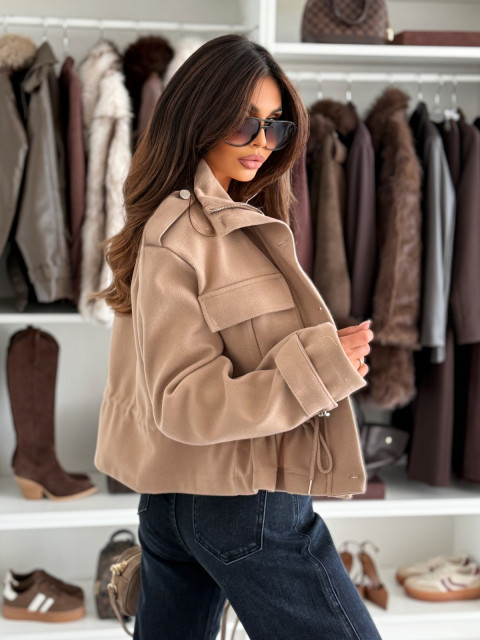 Slim fit women's cardigan jacket styling