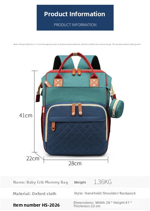 Baby care backpack with insulated bottle pockets