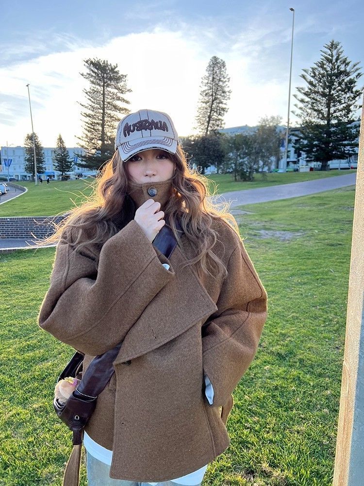 Women's autumn winter short coat
