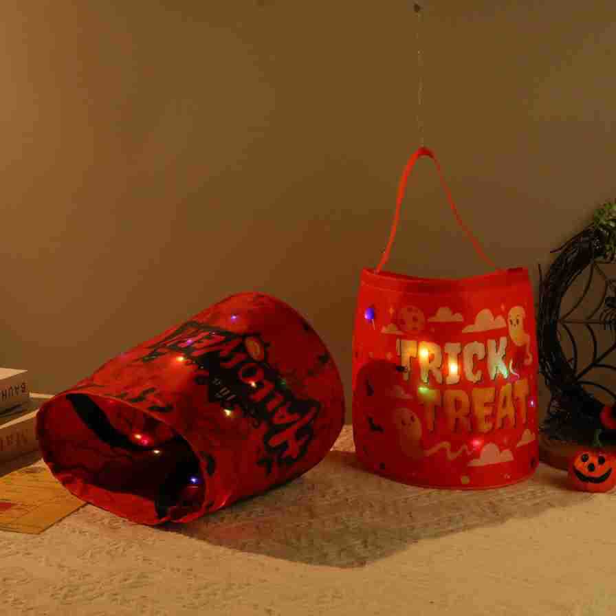 Halloween Pumpkin Candy Tote Bag - Non-woven fabric - product details