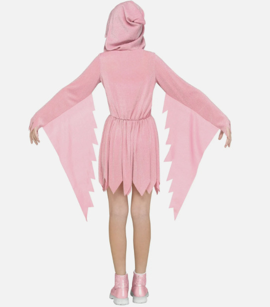 Halloween Witch Costume - Long Irregular Hem Cosplay Outfit - Polyester - product details