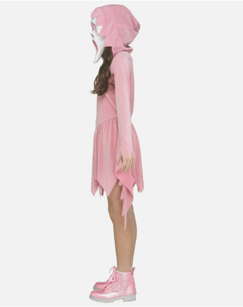 Halloween Witch Costume - Long Irregular Hem Cosplay Outfit - Polyester - product details