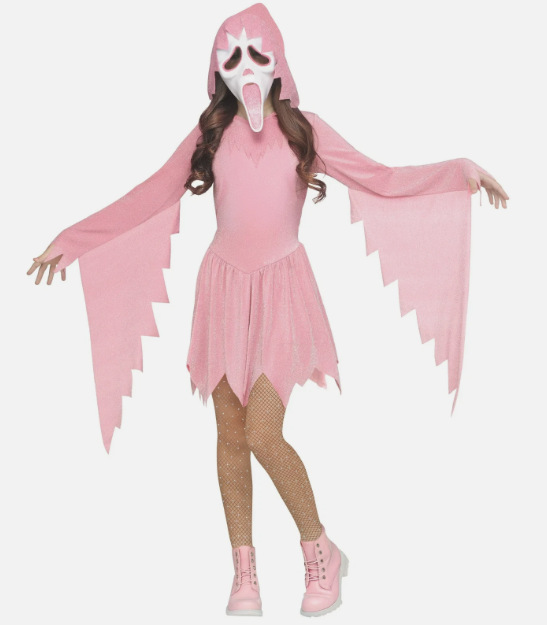 Halloween Witch Costume - Long Irregular Hem Cosplay Outfit - Polyester - product details