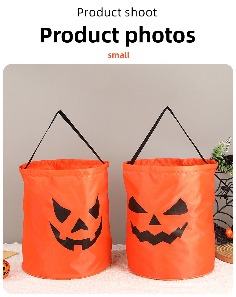 Halloween Pumpkin Candy Tote Bag - Non-woven fabric - product details