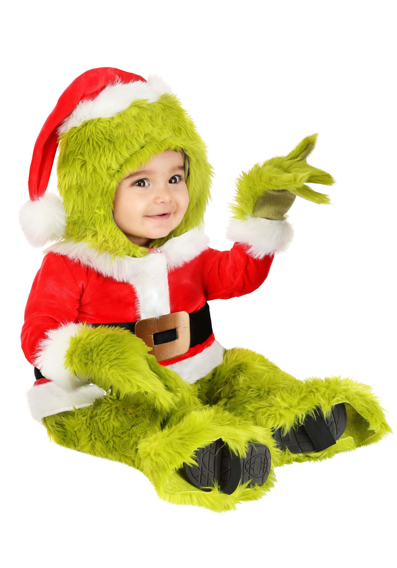 Halloween hit green monster Grinch cosplay costume