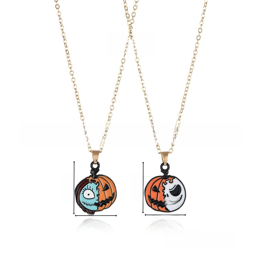 Cartoon Halloween Necklace Set