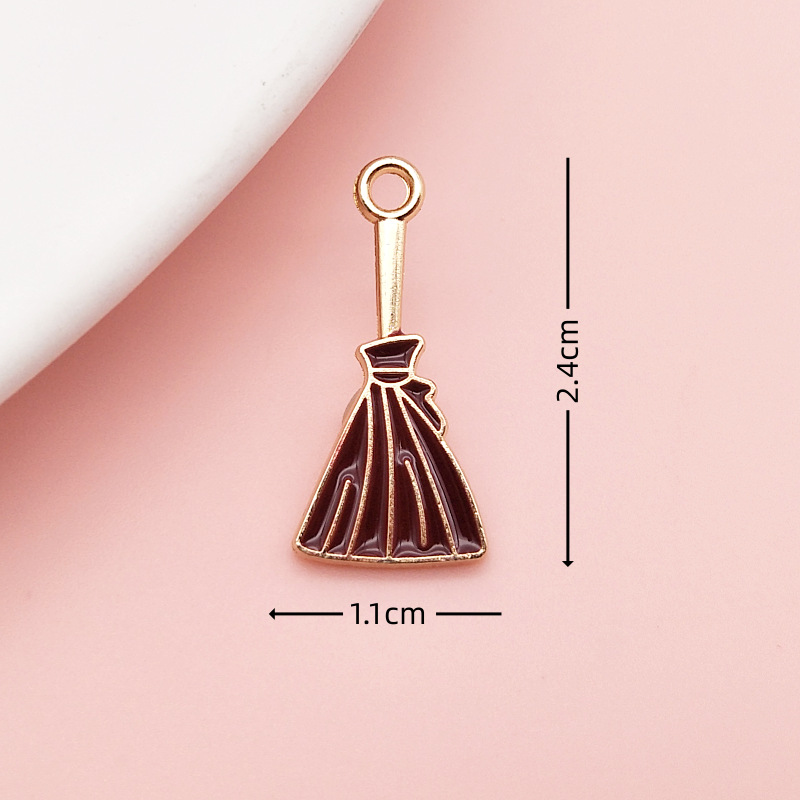 Halloween Funny Alloy Pendant DIY Cartoon Pumpkin Bat Charm