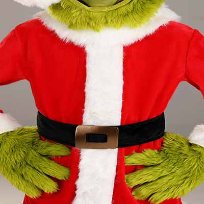 Halloween hit green monster Grinch cosplay costume