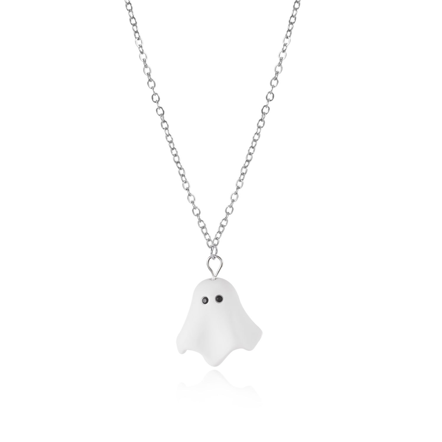 Halloween Ghost Necklace and Earring Set