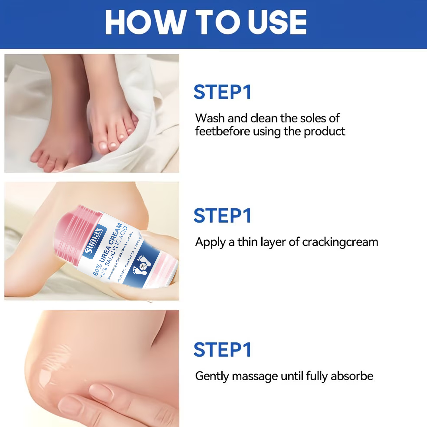 Voyage Queens Salicylic Acid Foot and Hand Cream