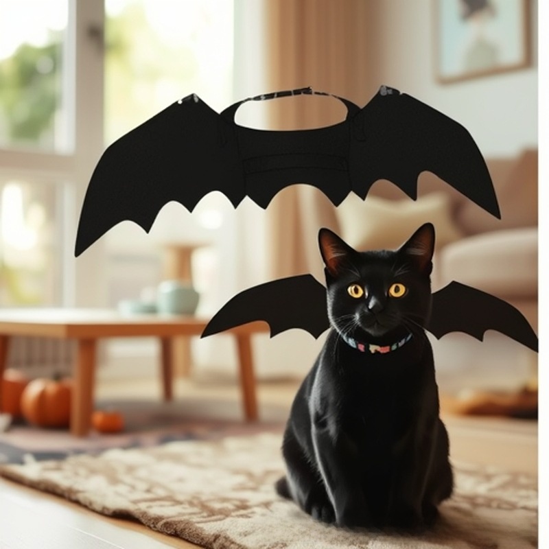 Alas de murciélago de fieltro para gatos | GATOKOOL