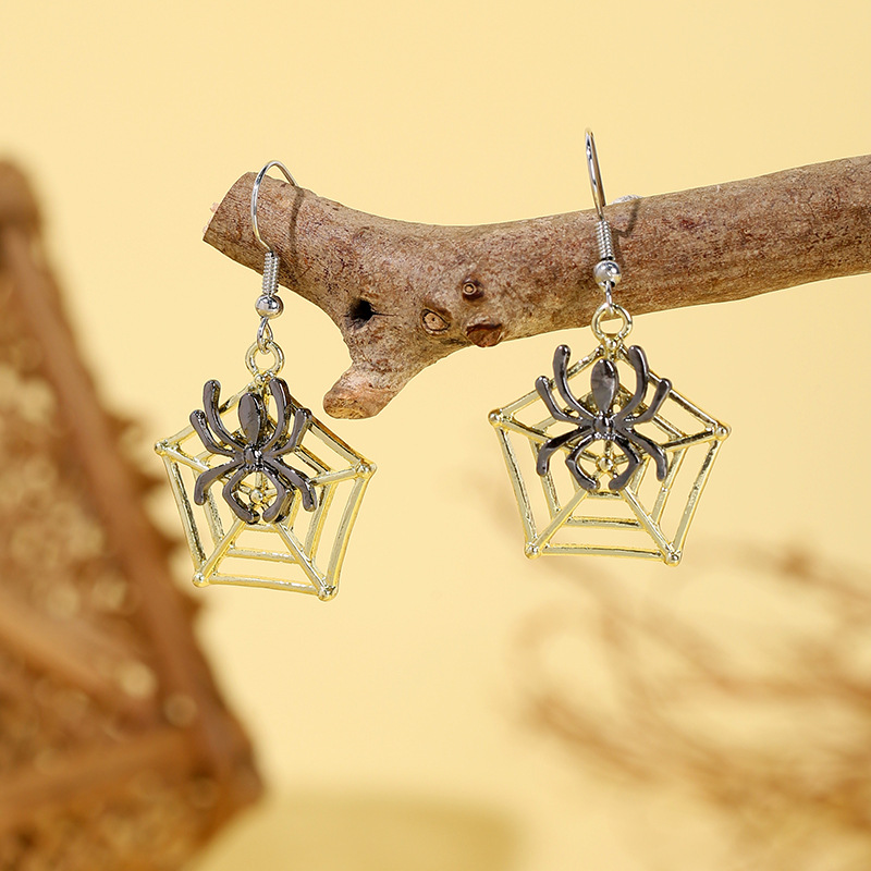 Spooky Halloween Themed Alloy Earrings