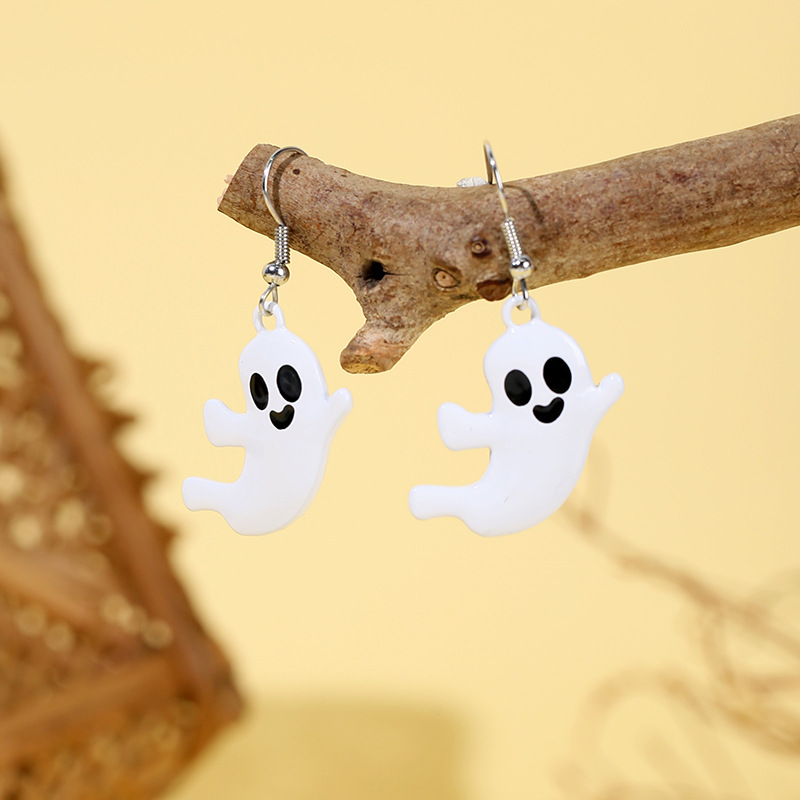Spooky Halloween Themed Alloy Earrings