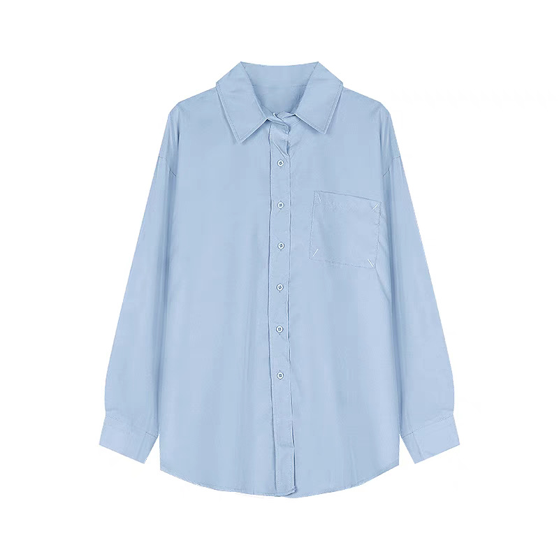 Women’s polo-collar shirt color options