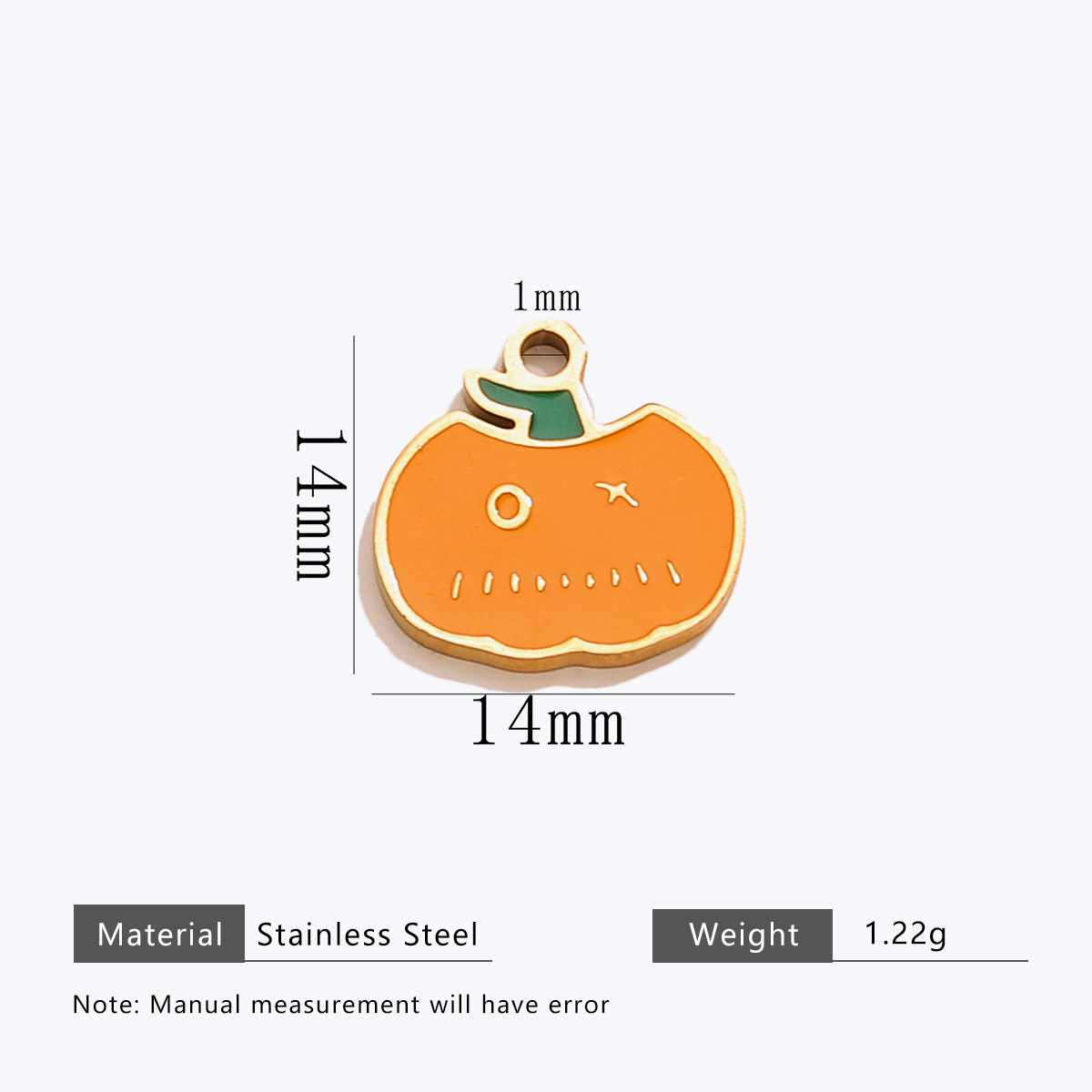 Halloween Stainless Steel Pendant