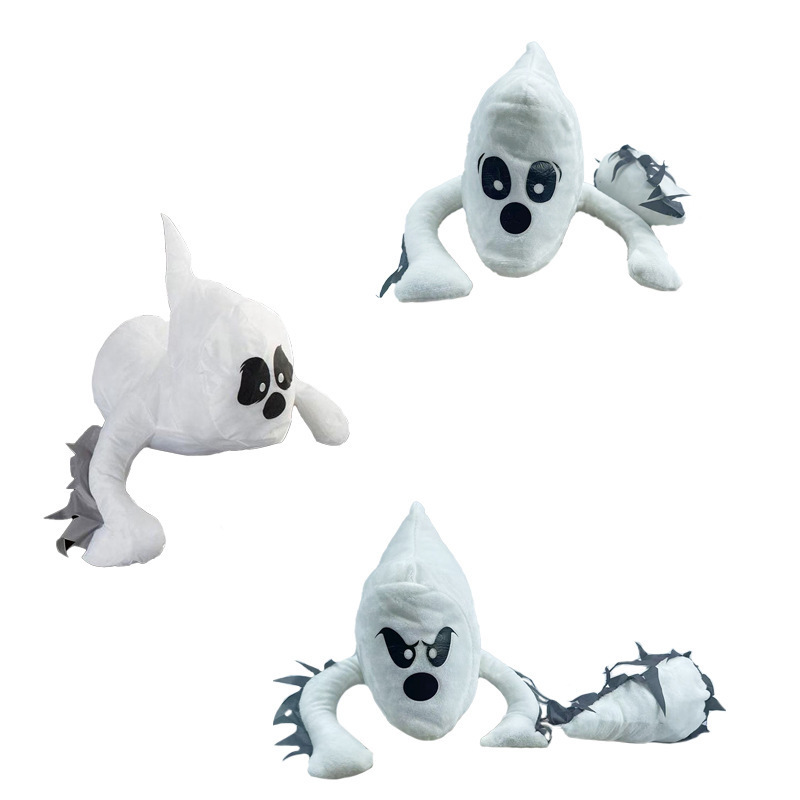 Halloween Gift Glass Decoration Angry Ghost Ghost Plush Toy