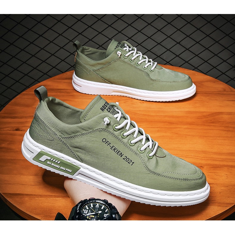 Canvas-Schuhe mit Schnürverschluss