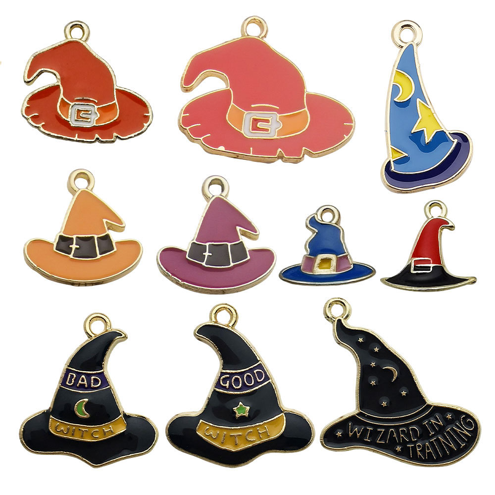 Halloween Oil Drip Alloy Charms Pendant