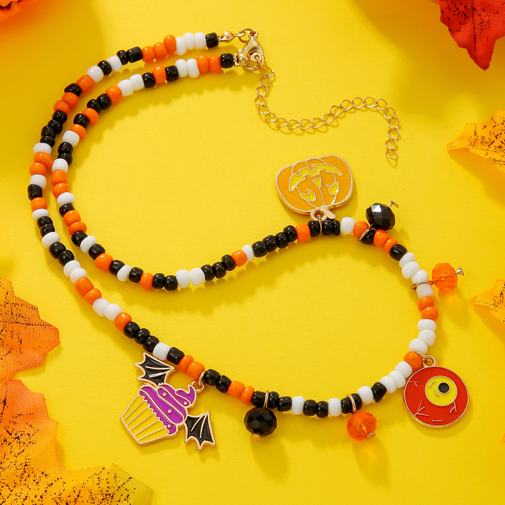 Adjustable Halloween Pendant Necklace