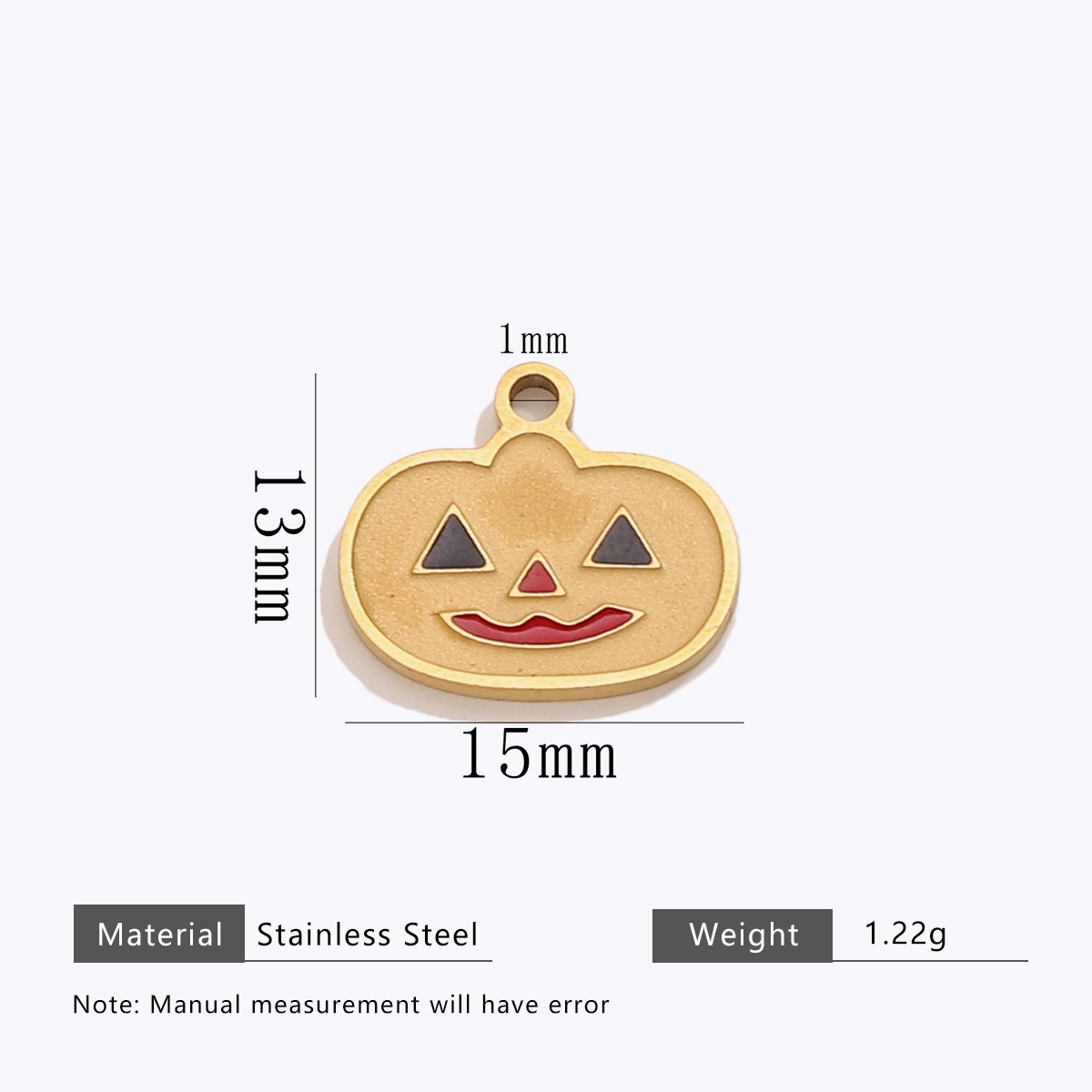 Halloween Stainless Steel Pendant