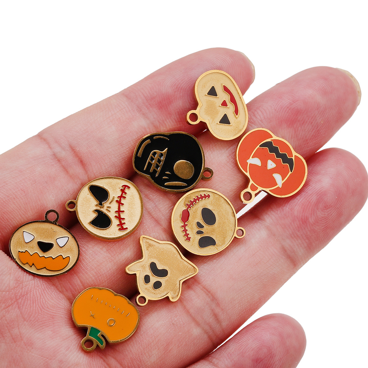 Halloween Stainless Steel Pendant