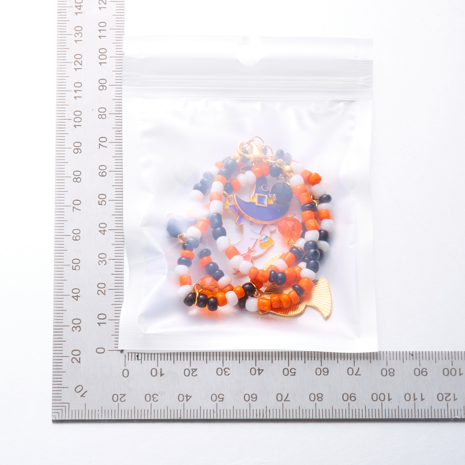 Adjustable Halloween Pumpkin Necklace