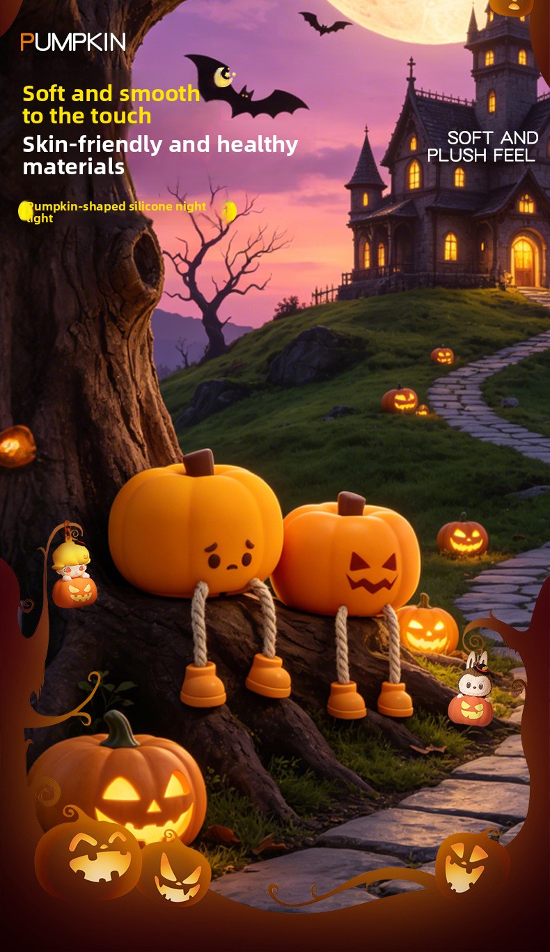 Halloween Silicone LED Night Light