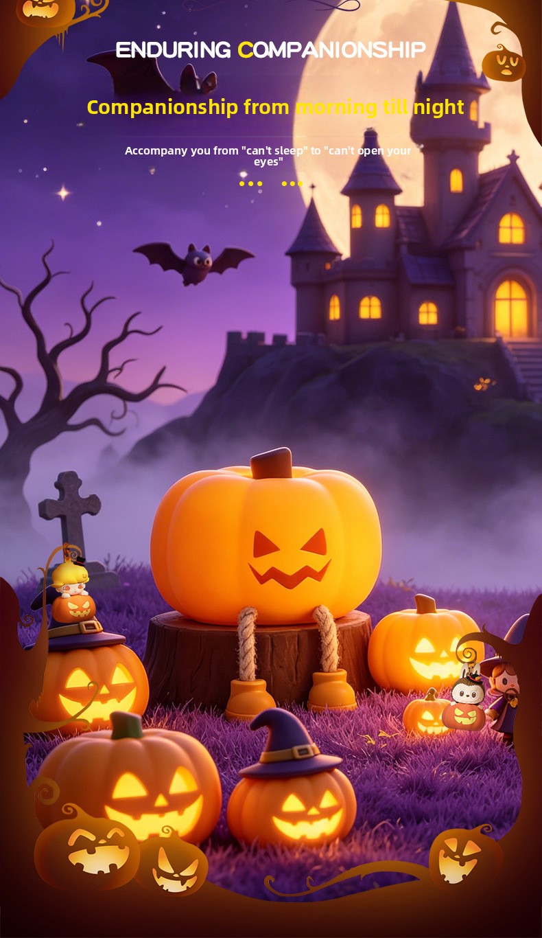 Halloween Silicone LED Night Light