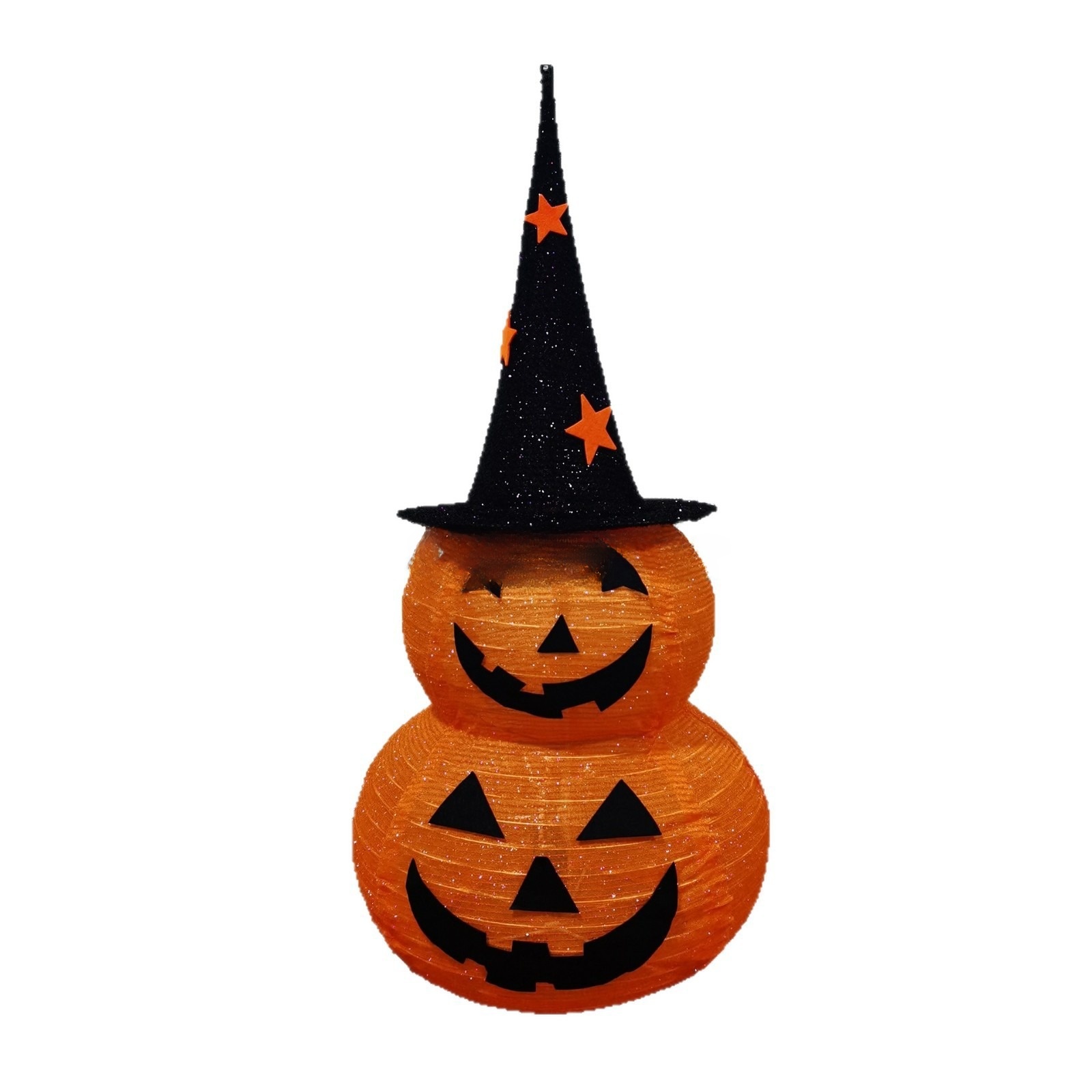 Halloween Decoration Folding Fabric Pumpkin Lantern