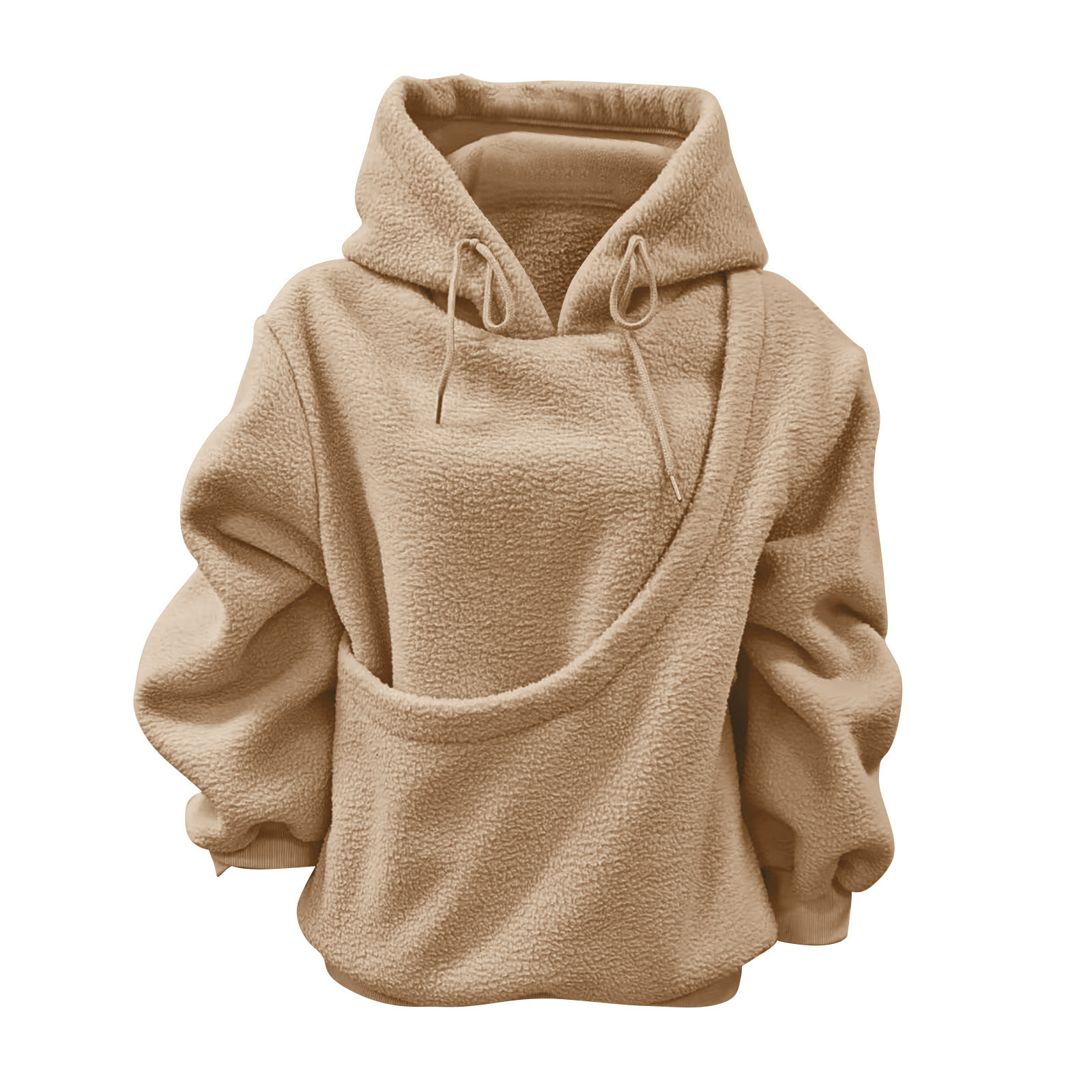 Pullover hoodie with front kangaroo pocket