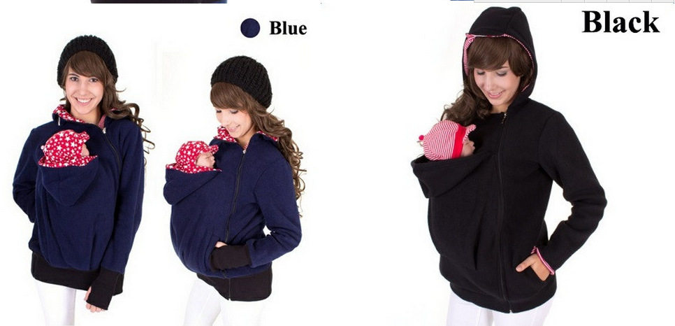 Women’s fleece hoodie with kangaroo pocket