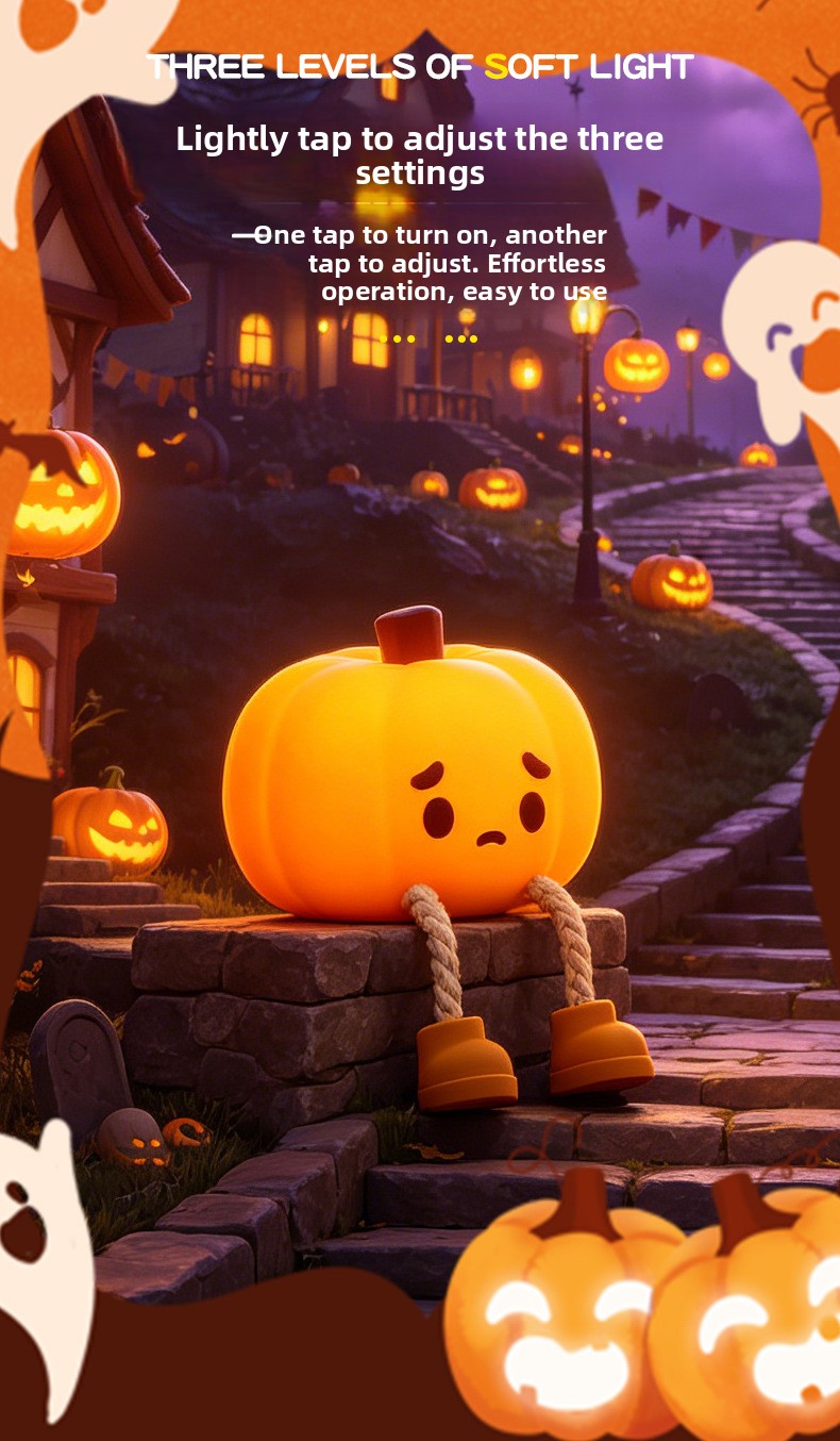 Halloween Silicone LED Night Light