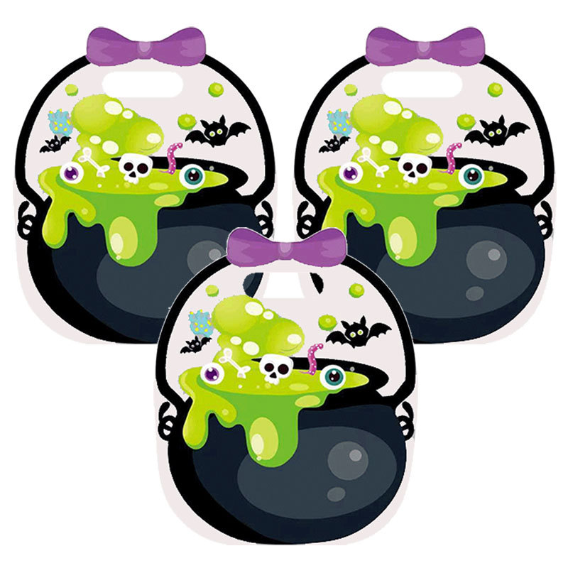 Halloween pumpkin pot candy bag