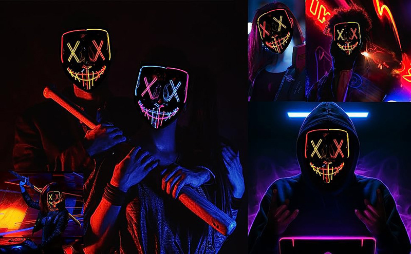 Halloween Luminous Mask LED mask