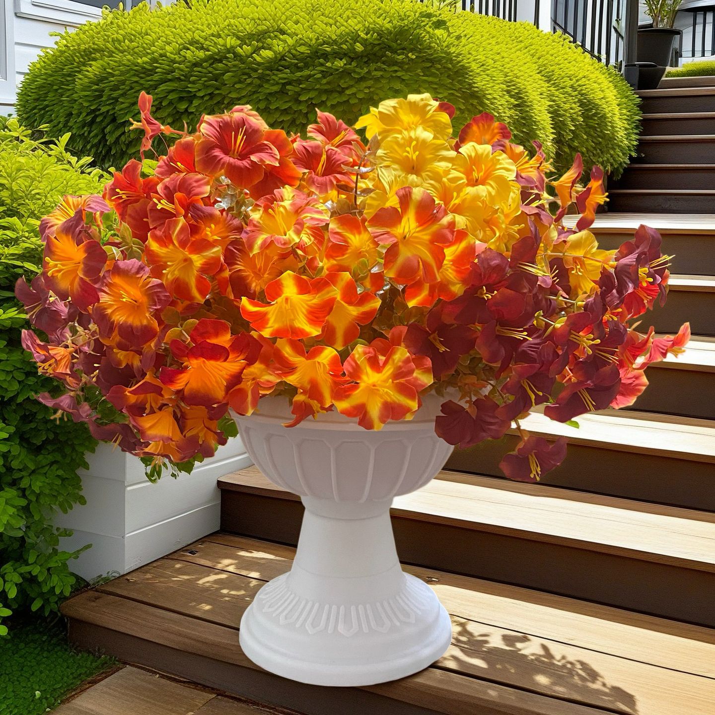 Wedding Outdoor Courtyard Landscape Thanksgiving Halloween Decorative Flowers