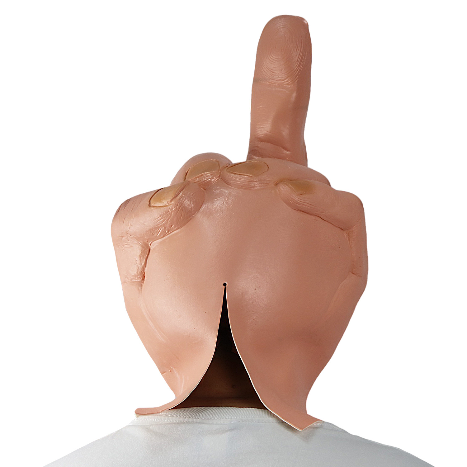 Despise middle finger mask Halloween spoof mask bar DJ spoof mask
