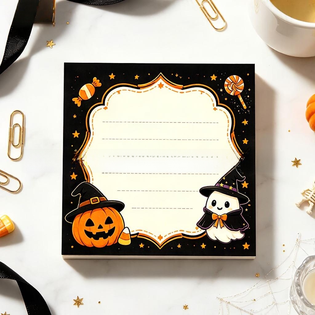 Halloween Themed Sticky Notes