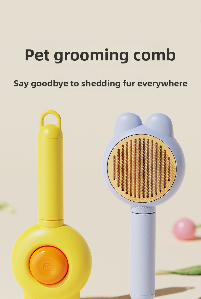 Cepillo para gatos con diseño de orejas de conejo: imagen adicional
