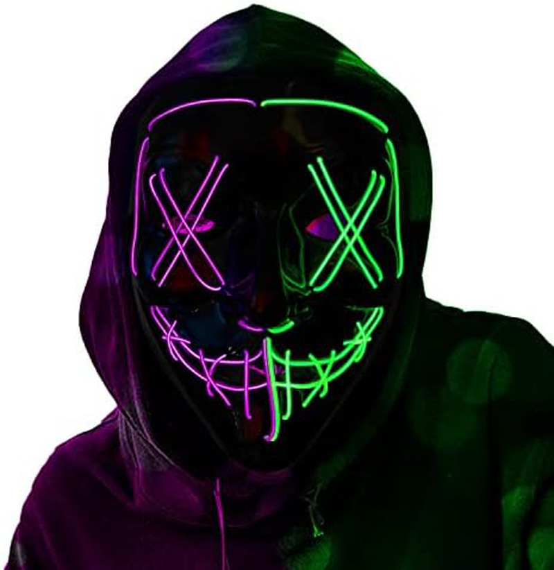 Halloween Luminous Mask LED mask