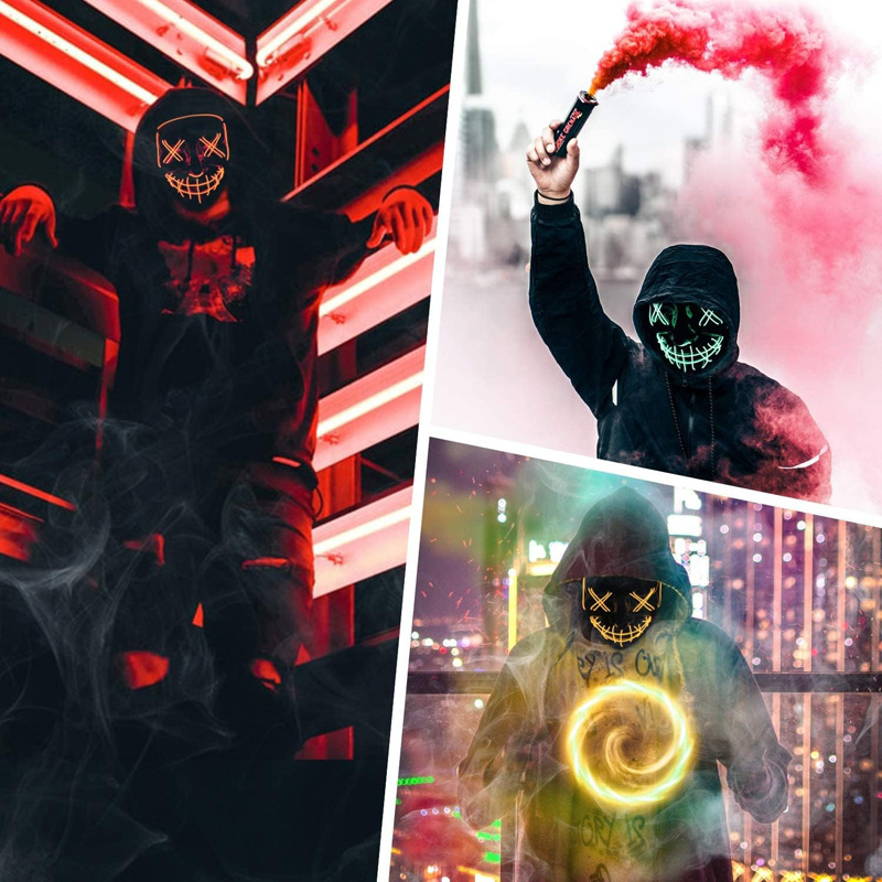 Halloween Luminous Mask LED mask