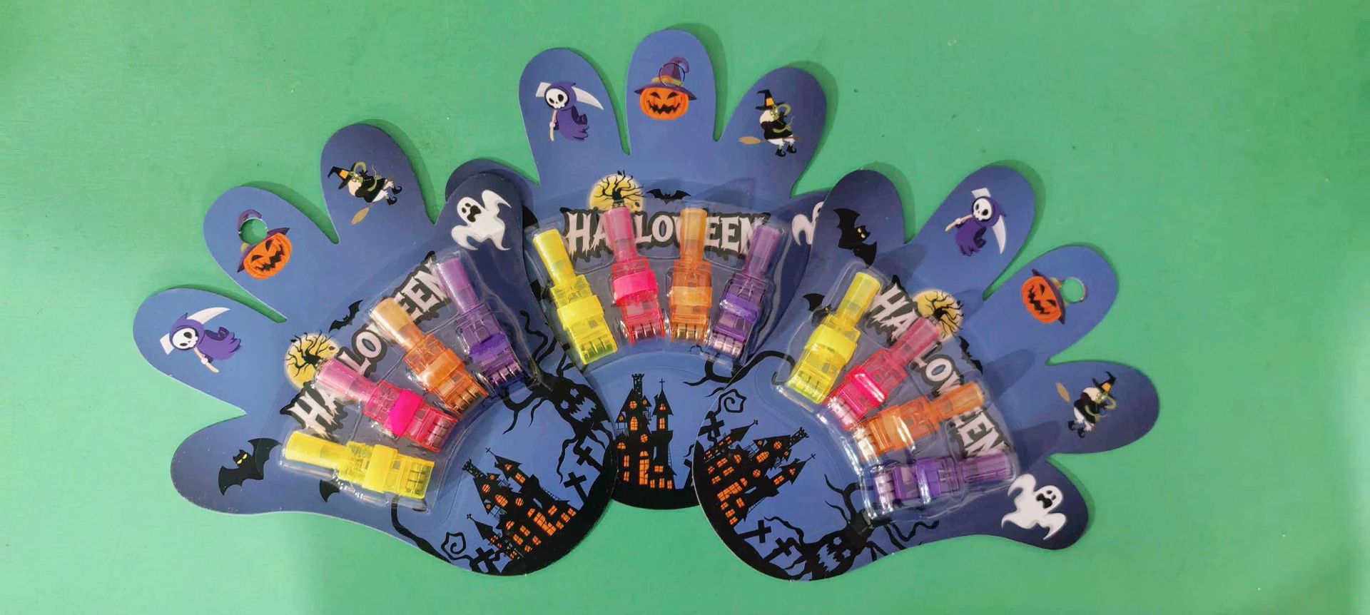 Halloween LED Projection Finger Light